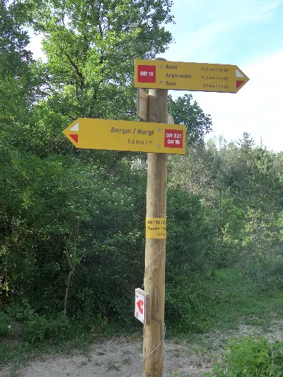 Poste cerca de Burgui