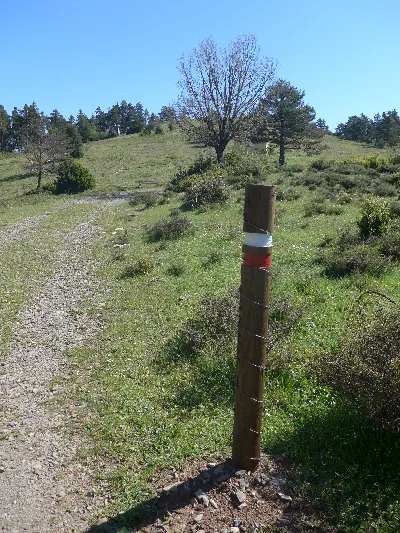 Baliza en Larra