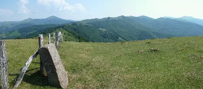 Camino Urkiaga desde el mugarri 128