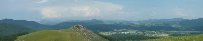 Auritz Mendiaundi tontorretik/Burguete desde la cima de Mendiaundi