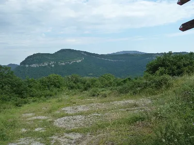 Vista de Abrakua y Aitza desde Hiriberri/Villanueva de Aezkoa 